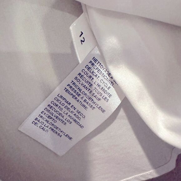 Doncaster White Button-Up Blouse - Picture 6 of 10